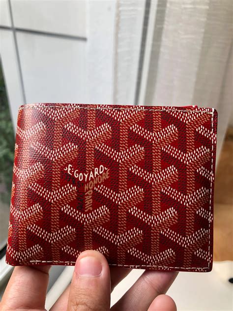 goyard st george wallet|goyard men's wallet price 2022.